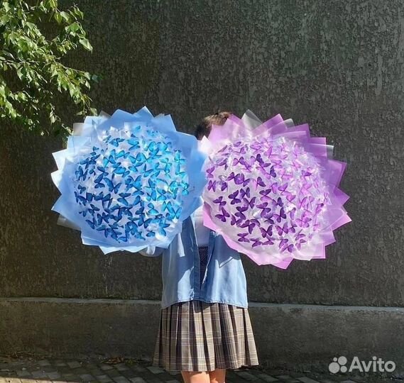 Букет из бабочек