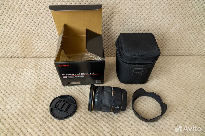 Sigma 17-50mm f/2.8 ex dc os hsm for Canon EF-S