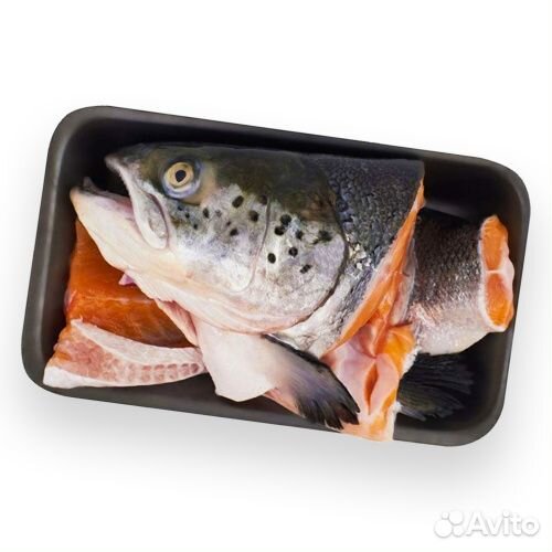 Суповой набор из рыб лососевых пород 9кг