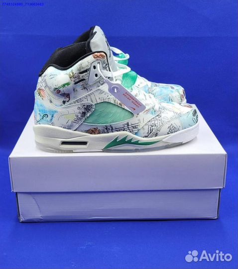 Кроссовки nike AIR jordan 5 retro (41-45) (Арт.60560)