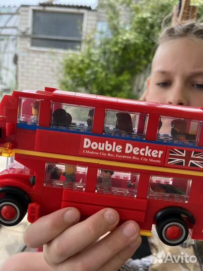 Конструктор типа лего машина автобус