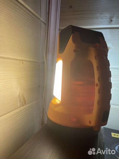 Очень мощный фонарь прожектор повербанк 1,5км