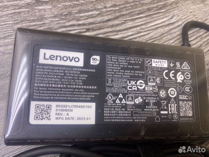 Блок питания для ноутбука USB Type-C