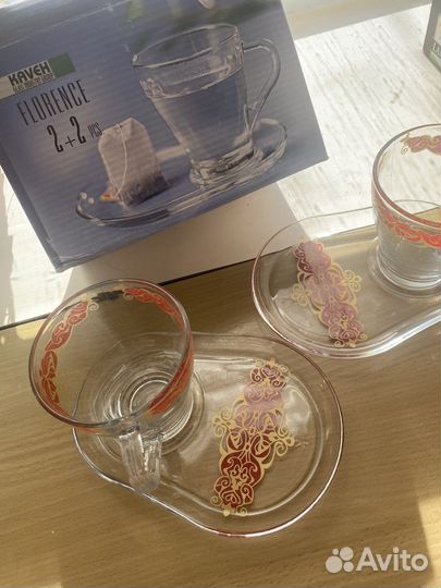 Кружка с блюдцем набор