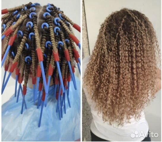 Афрокудри,Биозавивка Спирально-Вертикальная