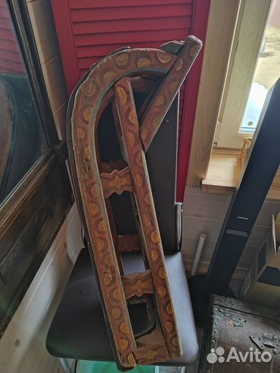 Санки расписные старинные