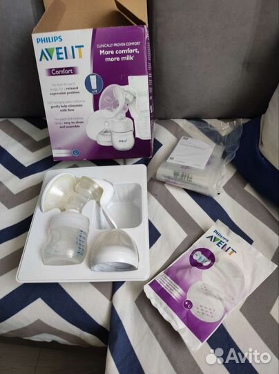 Молокоотсос avent ручной