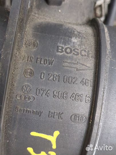 Измеритель потока воздуха Audi A4 (B7), 2007