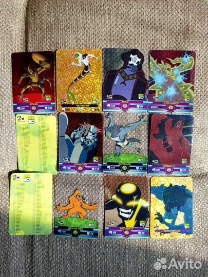 Карточки Бен 10 (Ben 10)