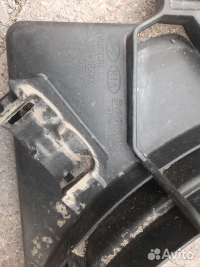 Диффузор Kia Rio 3, Hyundai Solaris