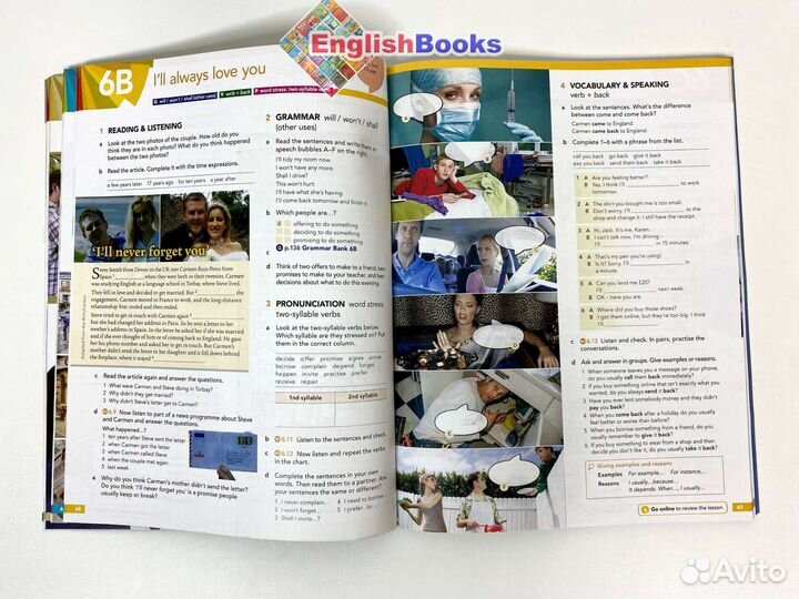English file 4ed pre- intermediate комплект, новые