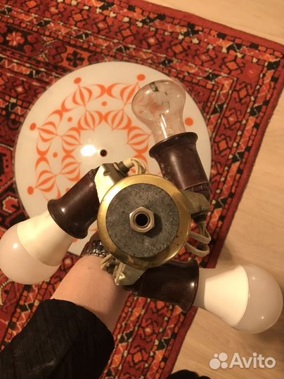 Люстра времен СССР