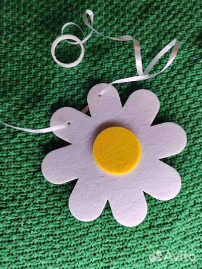 Гирлянда растяжка из фетра