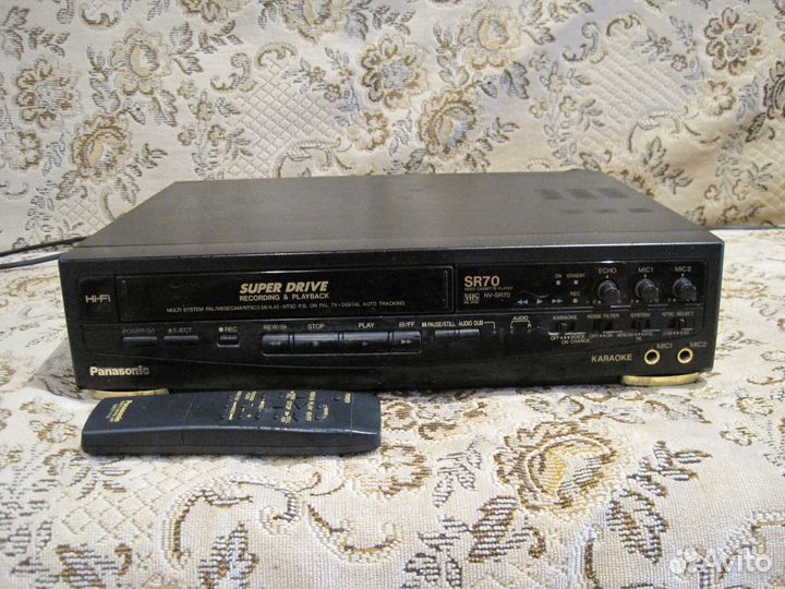 Видео-плеер Panasonic SR 70 (пишущий)