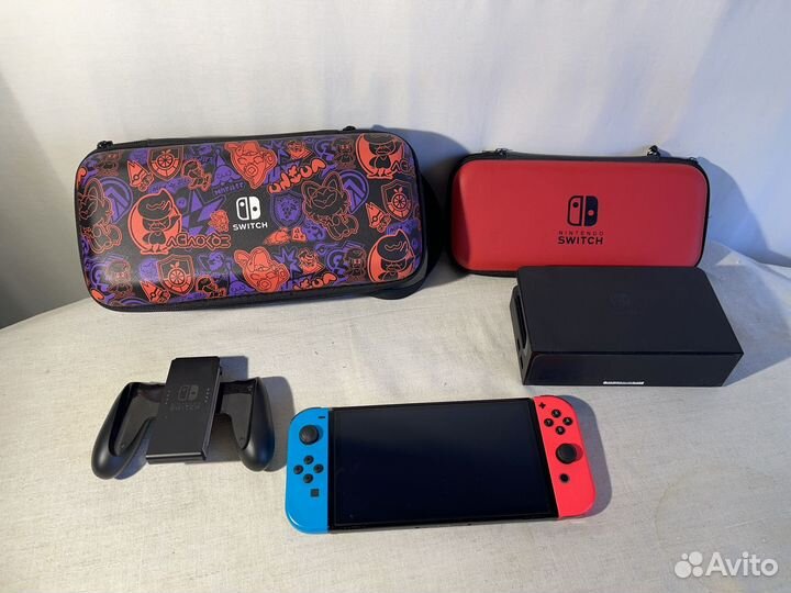 Nintendo switch oled с играми