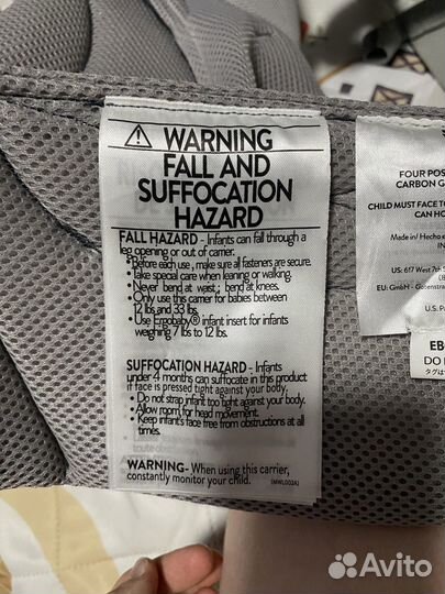 Эргорюкзак ergobaby 360