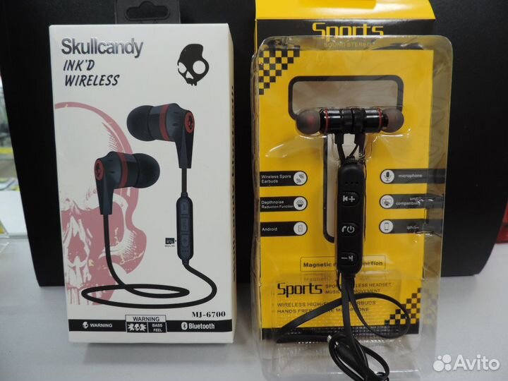 Bluetooth наушники Sports с микрофоном