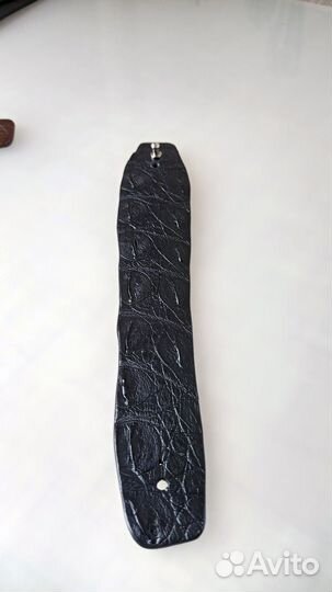 Браслет из кожи крокодила