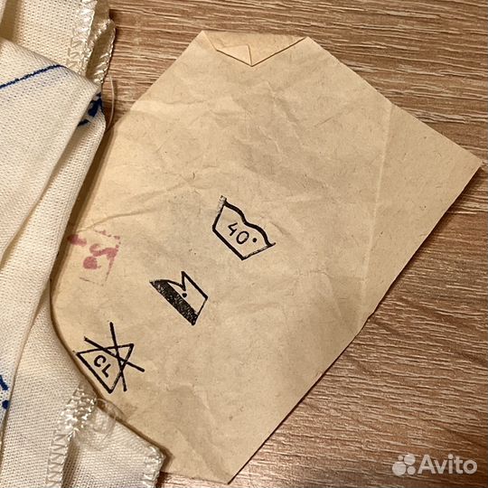 Платок СССР с этикеткой