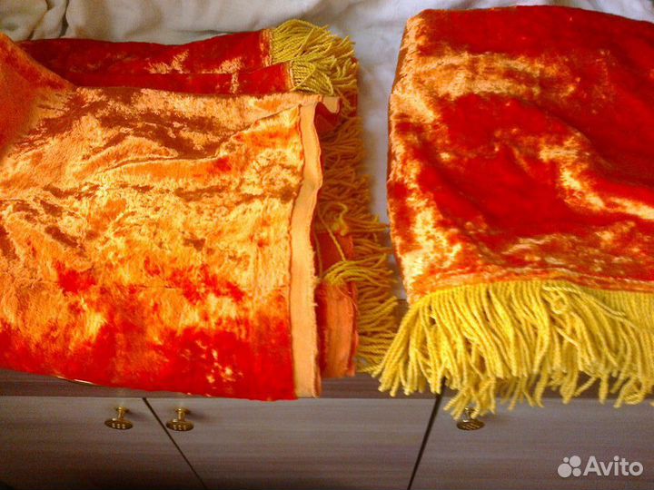 Плюш из СССР оранжевыи