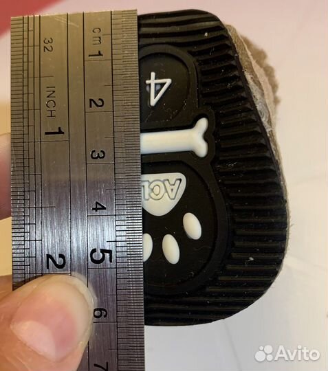 Ботинки для собак зимние бежевые New UGG