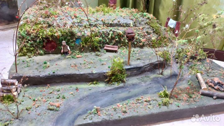 Диорама дом хобита