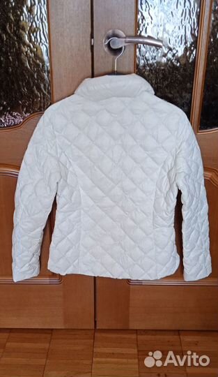 Куртка пуховик белый приталенный 42-44р befree