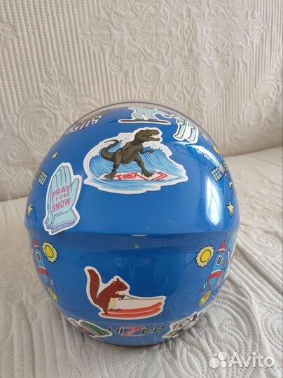 Детский мото шлем