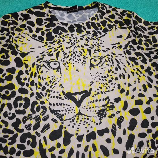Леопардовая футболка
