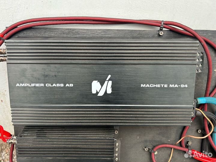 Автомобильный Усилитель machete MA94 и machete mа