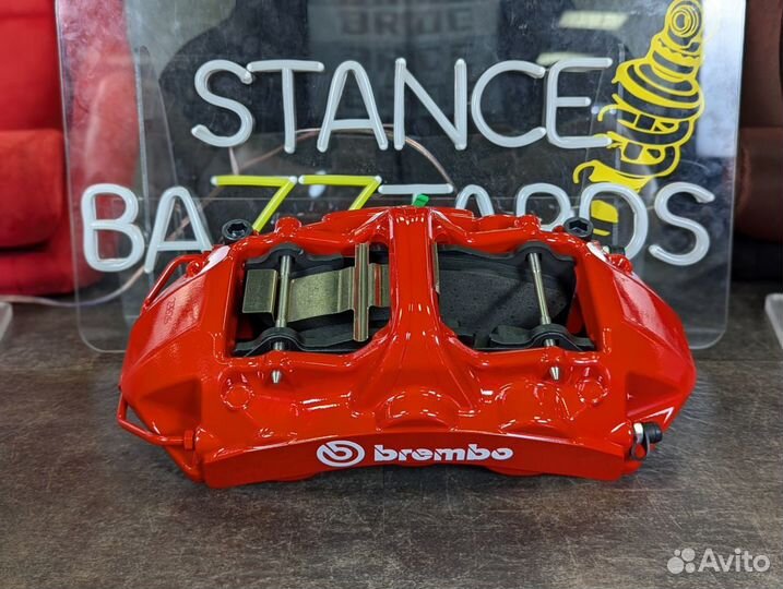 Тюнинг тормозов Ford Mustang Brembo GT6 передних