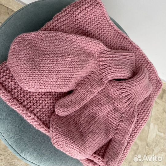 Шарф, шапка, варежки