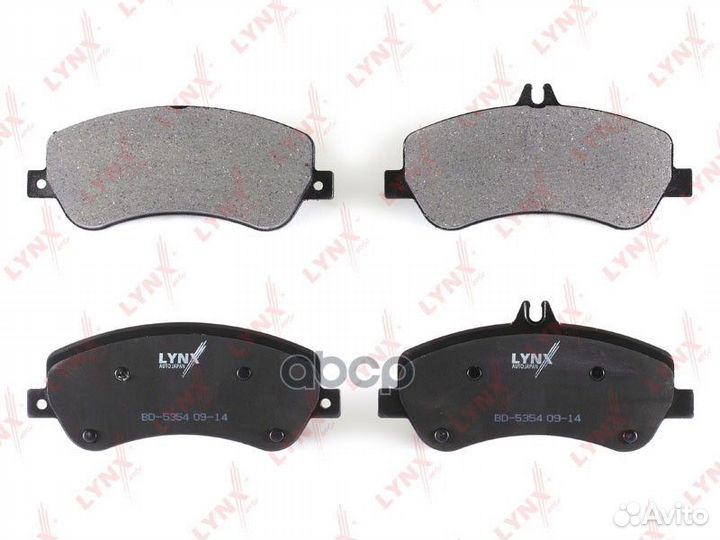 Колодки тормозные передние к-кт 'BD-5354 lynxauto