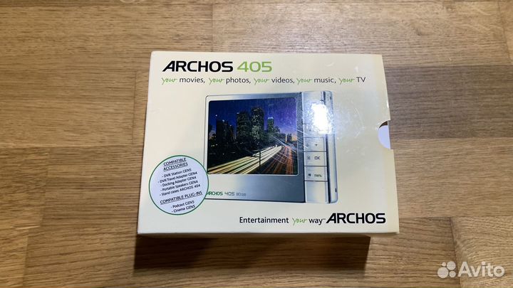 Портативный медиаплеер Archos 405 30 гб