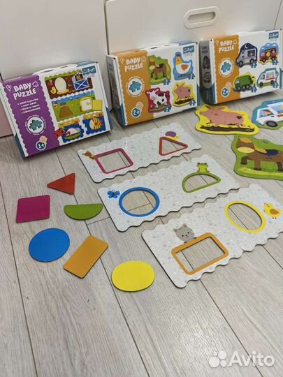 Пазлы для малышей baby puzzle trefl
