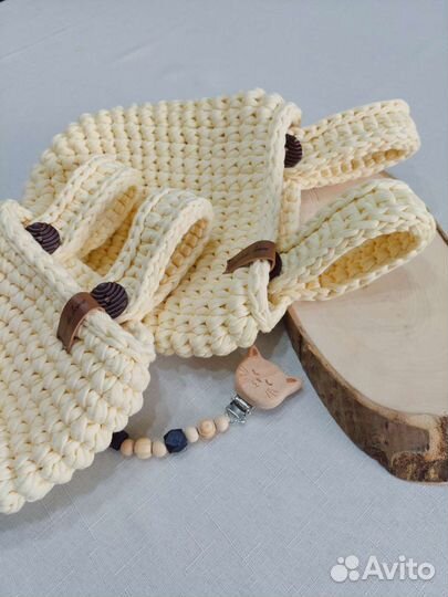 Подвесная корзинка на кроватку.Корзинка органайзер