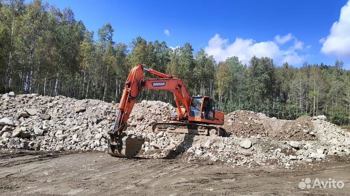 Услуги гусеничного экскаватора