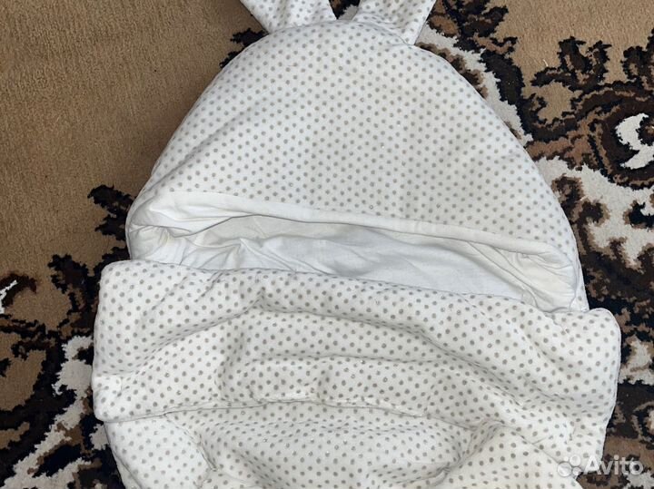 Конверт одеяло на выписку осень зима