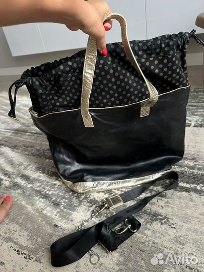 Итальянская сумка-мешок Tosca Blu