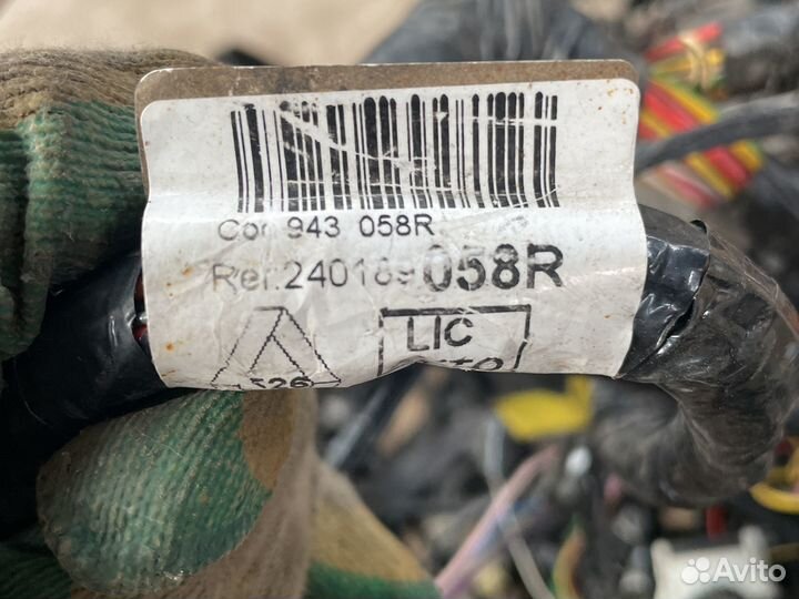 Проводка renault logan