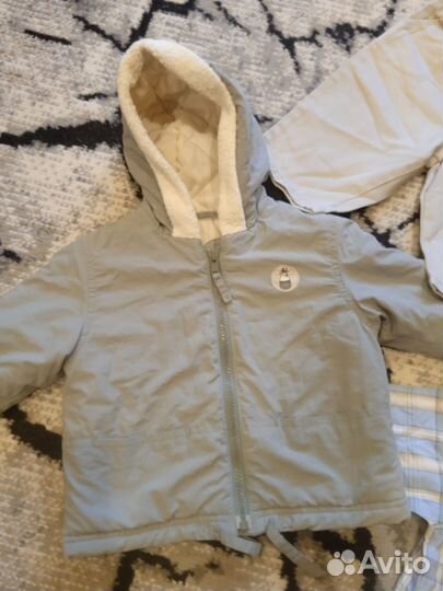 Фирменные вещи пакетом на мальчика 68 74 86 H&M