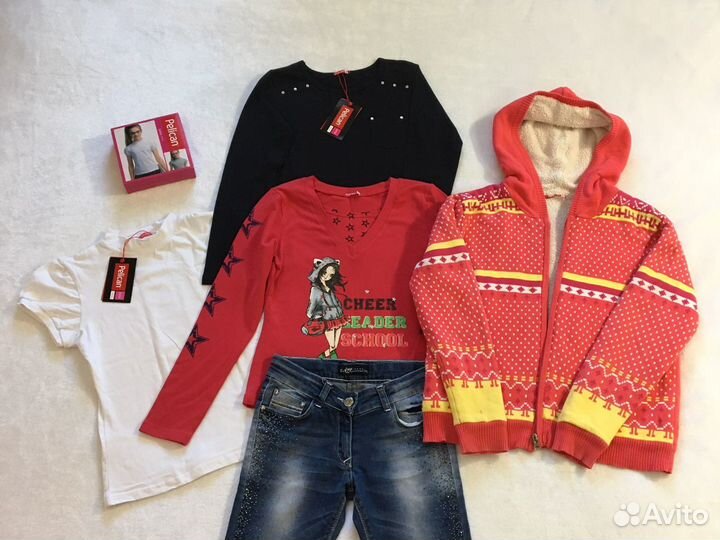 Вещи для девочки на р.146 (11 лет) пакетом