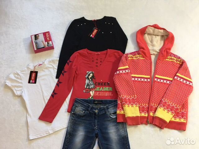 Вещи для девочки на р.146 (11 лет) пакетом