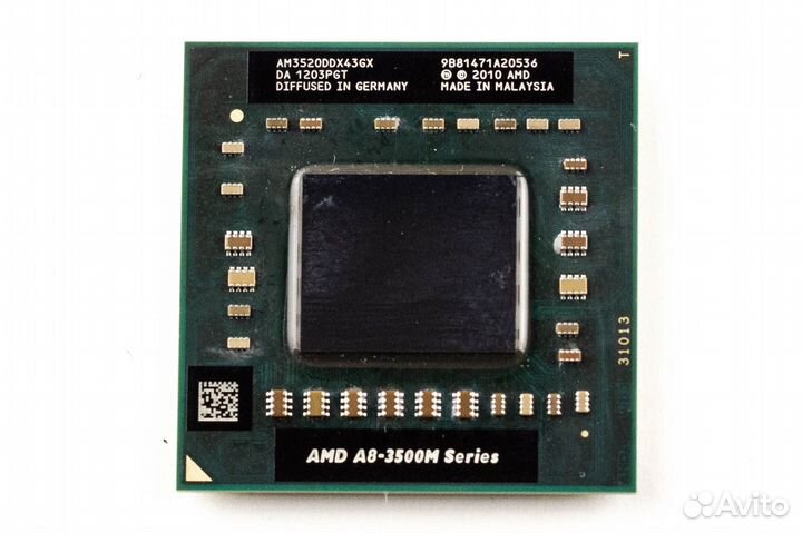 Процессор для ноутбука A8-3500M am3520ddx43gx с ра