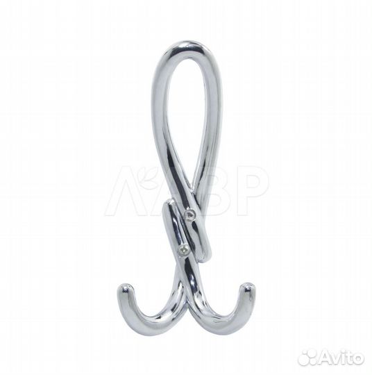 Крючок мебельный хром