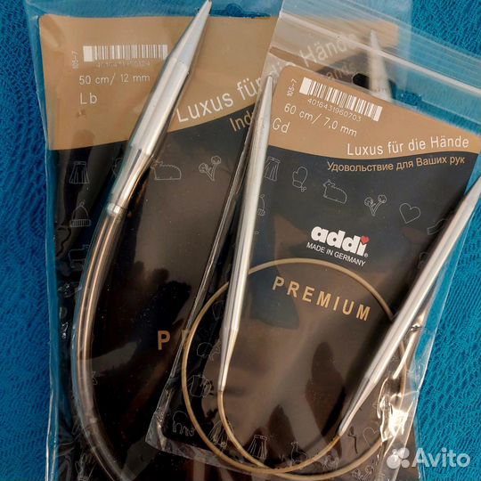 Спицы Адди 7/60, 12/50