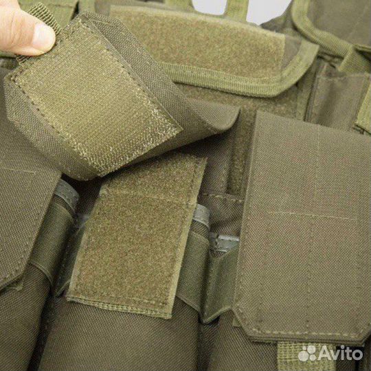 Тактический разгрузочный жилет олива