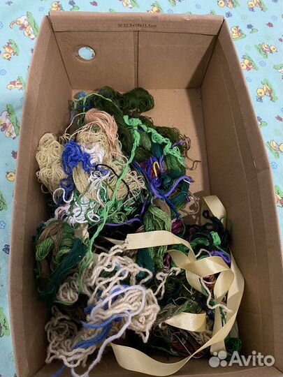 Пряжа пакетом