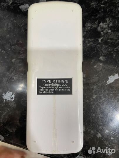 Пульт для кондиционера R11HG/E