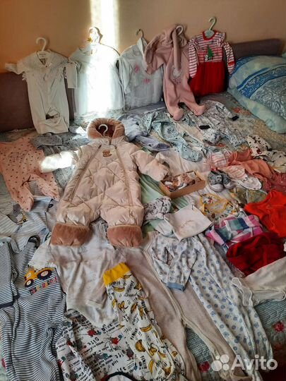 Детские вещи пакетом от рождения и до года
